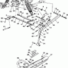 800 XCR - 099AB8AS Front suspension and ski