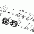 WIDETRAK LX - 099SU4BS Driveshaft