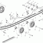440 XCR SP - 099NX4CS Rail mounting (suspension)