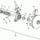 INDY 340 TOURING - 099LT3AS Муфта сцепления