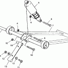 TRAIL RMK - 099SR5BS Front torque arm
