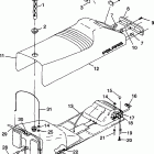 500 INDY - 099EB4BS Seat and gas tank
