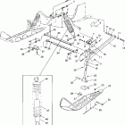 TRANSPORT - 099SU4DS Front suspension and ski