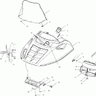 INDY 340 DELUXE - 099LD3AS Капот