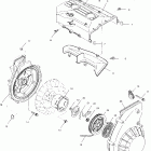 XCF - 099SP4AS Корпус вентилятора и ручной стартер