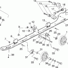 440 XCR - 099SX4CS Rail mounting (suspension)