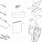 800 XCR - 099AB8AS Tool kit / box