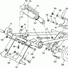 500 XC SP - 099SP5AS Front torque arm