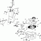 TRAIL TOURING - 099ET4ES Oil tank  /  air box