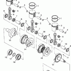 XLT TOURING - 099ET6AS Поршень и коленвал