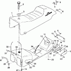 700 XC - 099SB7AS Seat and gas tank