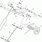 TRAIL RMK - 099SR5BS Rear torque arm