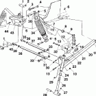 440 XCR - 099SX4CS Передняя подвеска