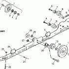 500 RMK - 0982964 Rail mounting (suspension) 500 rmk 0982964 and eur...