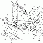 E981766 EURO 700 XC Front torque arm 700 xc 0981766 and european 700 x...