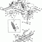 XLT TOURING - 0983357 Front suspension and ski