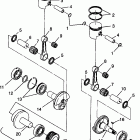 E982065 EURO WIDETRAK LX Piston and crankshaft widetrak lx 0982065 and euro...