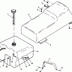E982065 EURO WIDETRAK LX Seat and gas tank widetrak lx 0982065 and european...