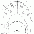 700 XCR - 0985678A Капот
