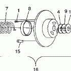 700 RMK - 0980966 Driven clutch 700 rmk 0980966 and european 700 rmk...