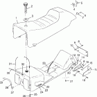 E981766 EURO 700 XC Seat and gas tank 700 xc 0981766 and european 700 ...