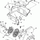 TRAIL - 0982761 Blower housing & recoil starter