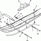 E980958 EURO 600 RMK Лыжа