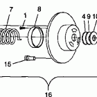XLT SP - 0985776 Привод сцепления