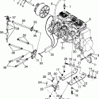 XLT TOURING - 0983357 Крепление двигателя