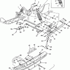 TRAIL RMK - 0980961 Front suspension and ski