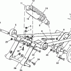E980958 EURO 600 RMK Front torque arm