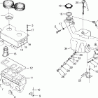 600 XCR - 0985677 Oil tank  /  air box 600 xcr 0985677