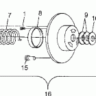 500 RMK - 0982964 Driven clutch 500 rmk 0982964 and european 500 rmk...