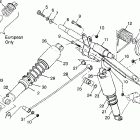 CLASSIC TOURING - 0983365 Rear torque arm