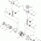 E983133 EURO LITE TOURING Piston and crankshaft lite touring 0983133 and eur...