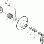SPORT - 0980443 Driven clutch sport 0980443 and sport touring 0980...