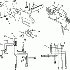 700 XCR - 0985678A Console and wire harness 700 xcr 0985678(a) and eu...