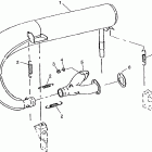 500 - 0982764A Exhaust system 500 indy 0982764(a)(b) and european...