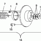 XLT TOURING - 0983357 Привод сцепления