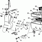 E982065 EURO WIDETRAK LX Oil tank  /  air box widetrak lx 0982065 and europ...