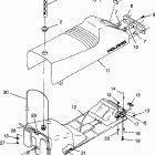 TRAIL - 0982761 Seat and gas tank trail 0982761