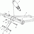 E983133 EURO LITE TOURING Front torque arm