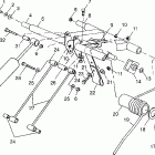 700 XCR - 0985678A Rear torque arm 700 xcr 0985678(a) and european 70...
