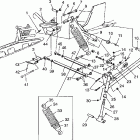 700 RMK - 0980966 Front suspension and ski