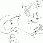 E980958 EURO 600 RMK Exhaust system 600 rmk 0980958 and european 600 rm...