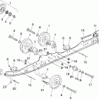 SPORT - 0980443 Rail mounting suspension (touring)