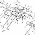 E971776 EURO 600 XC Rear torque arm 600 xc 0971776 and european 600 xc...