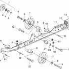 0970443 SPORT Rail mounting suspension (sport)