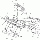 E970566 EURO 700 SKS Front torque arm (rmk) 700 rmk 0970966