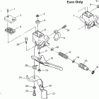 E970566 EURO 700 SKS Главный тормозной цилиндр
